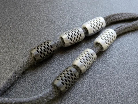 Grid Perforated Beads 3d model