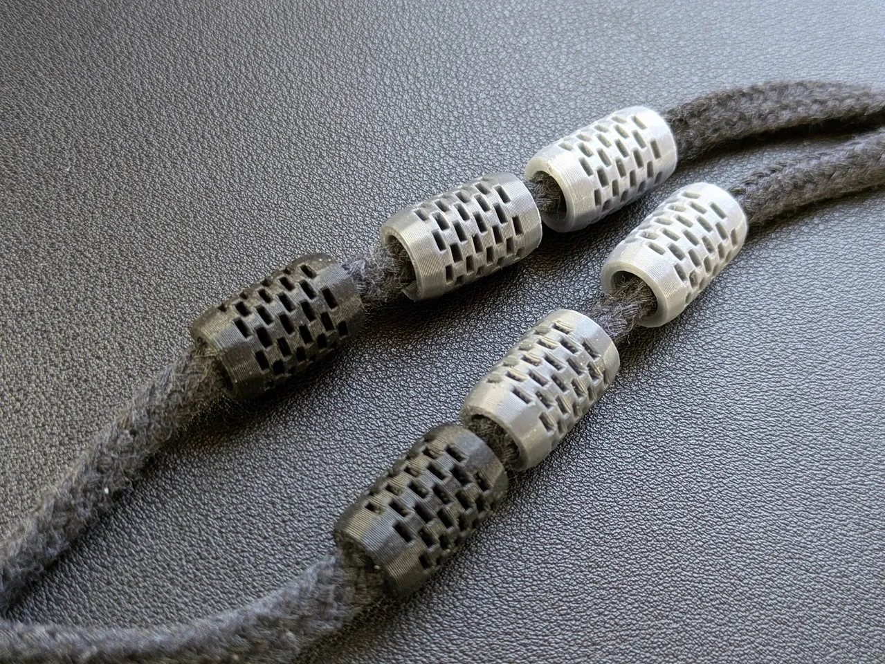 Grid Perforated Beads 3d model
