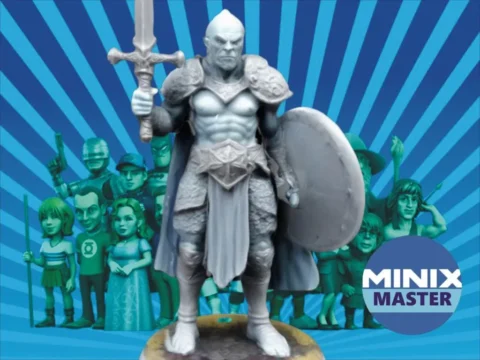 Hero Miniature 3d model