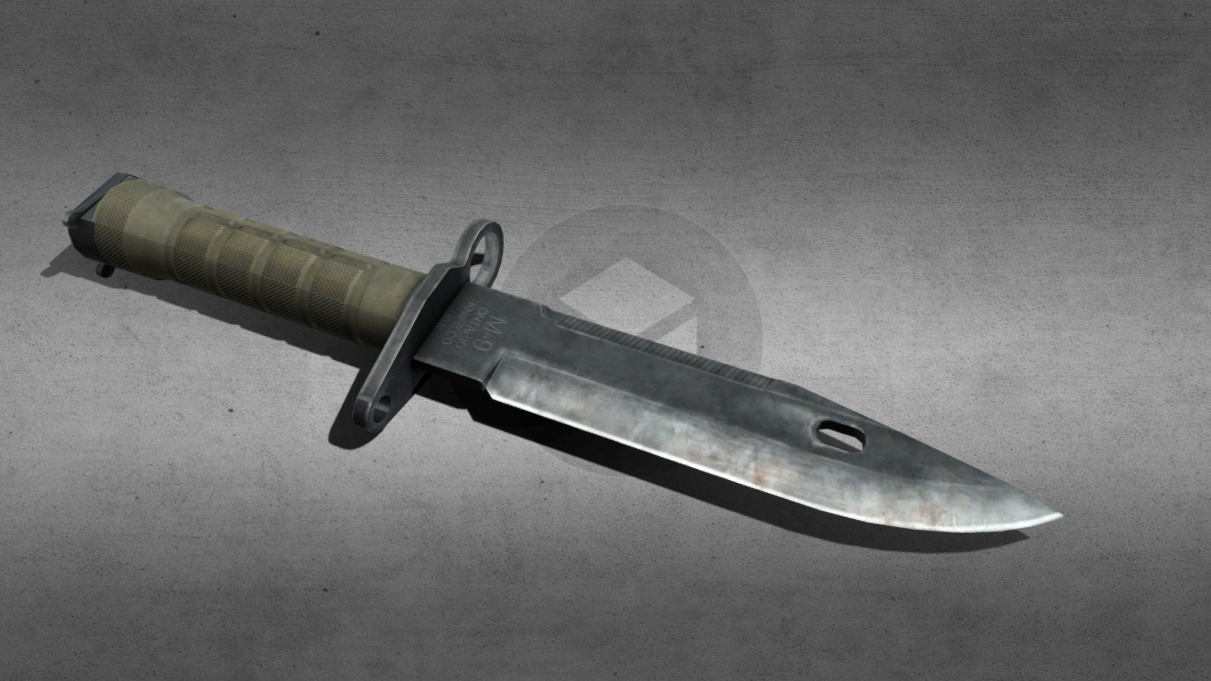 Knife 3d model
