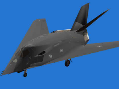 Lockheed F-117 Nighthawk 3d model