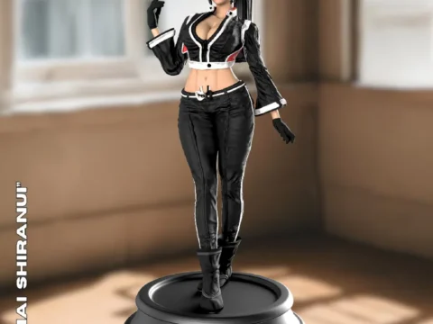 Mai Shiranui New Style Figure Miniature 3d model