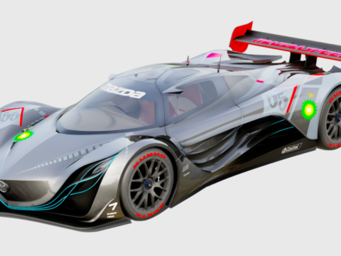 Mazda furai 3d model