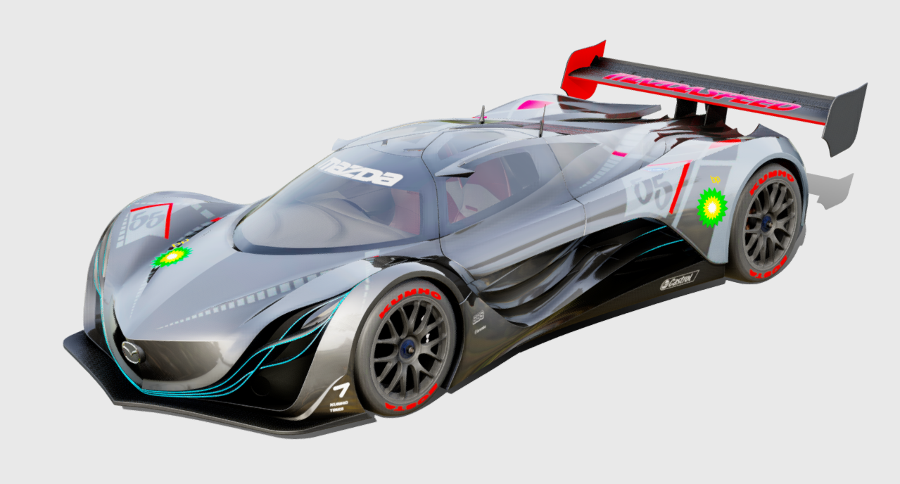 Mazda furai 3d model