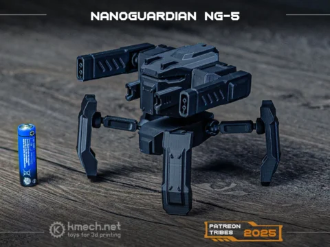 Modular mech NG5 3d model