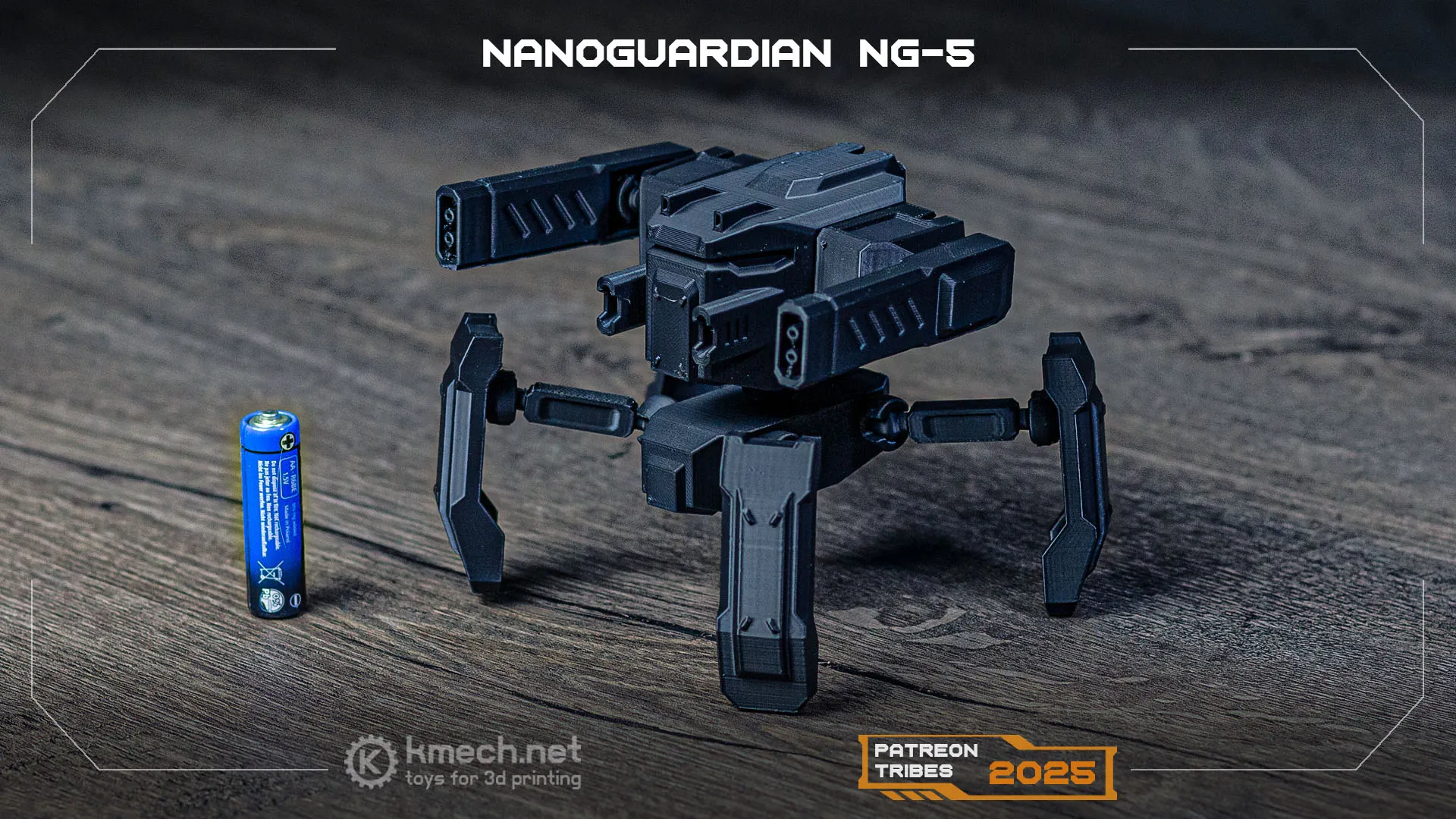 Modular mech NG5 3d model