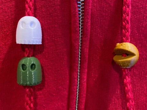 Pac-Man Beads 3d model