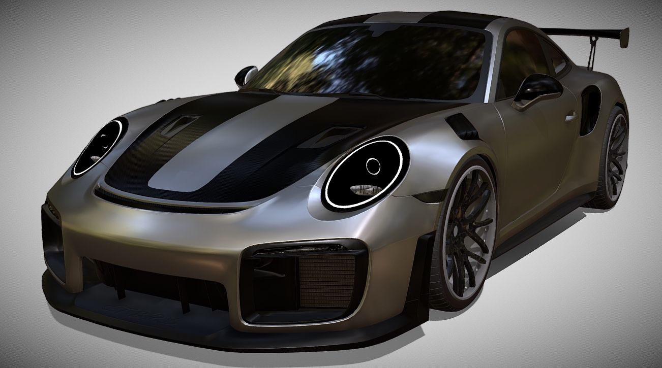 Porsche 911 GT2 RS 3d model