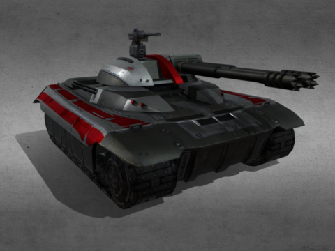 Prowler Battle Tank 3d model