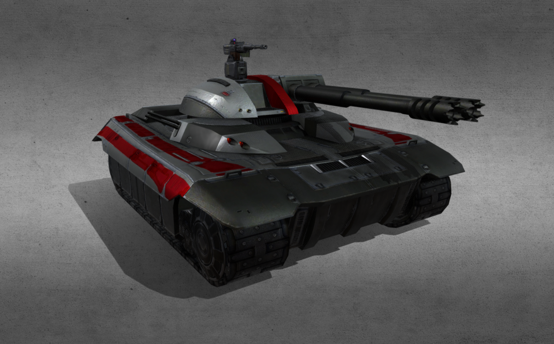 Prowler Battle Tank 3d model