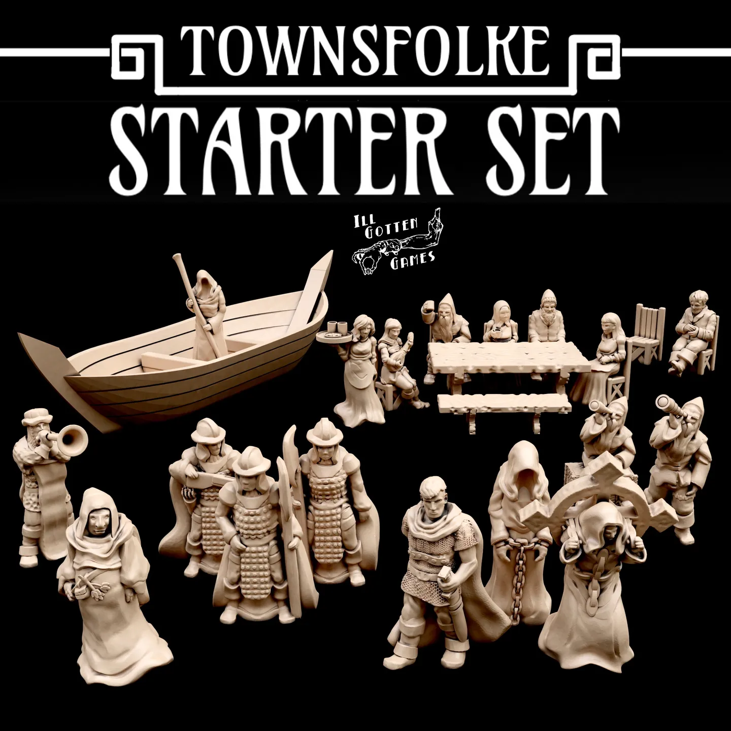 Townsfolke: Starter Set 3d model
