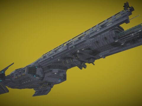 Super Destroyer [Helldivers] 3d model