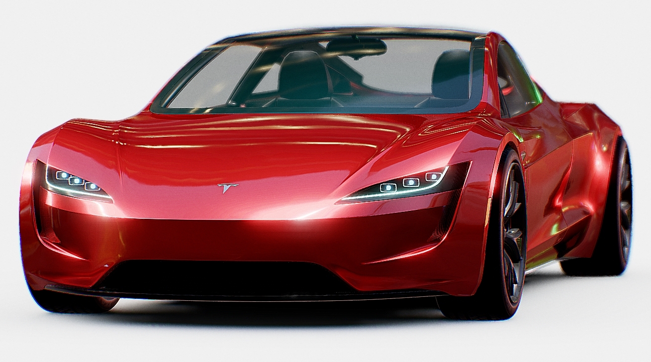 Tesla Roadster 2020 3d model