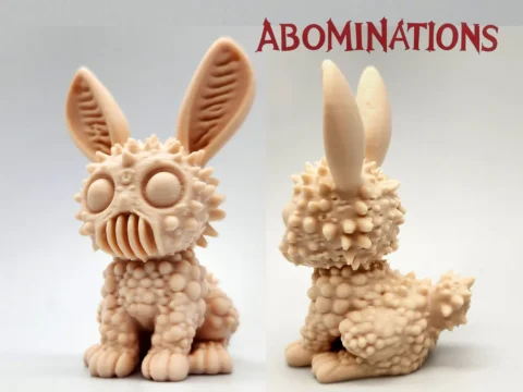 The Beaster Bunny - Abominations Series 3d model