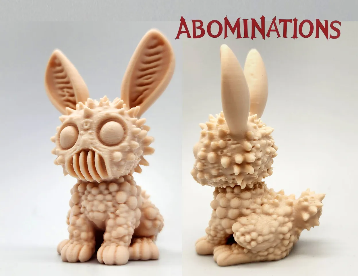 The Beaster Bunny - Abominations Series 3d model