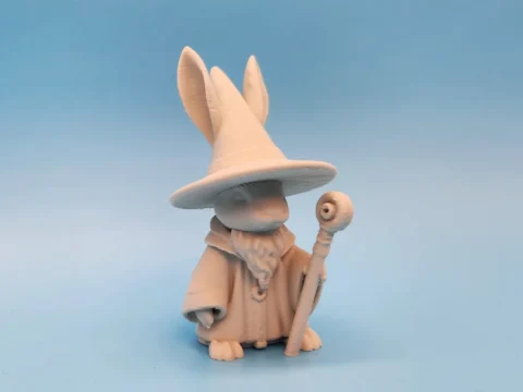The Caster Bunny 3d model