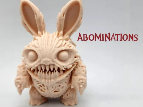 The Feaster Bunny - Abominations Series 3d model