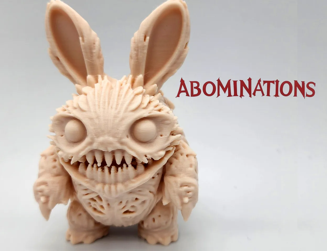 The Feaster Bunny - Abominations Series 3d model