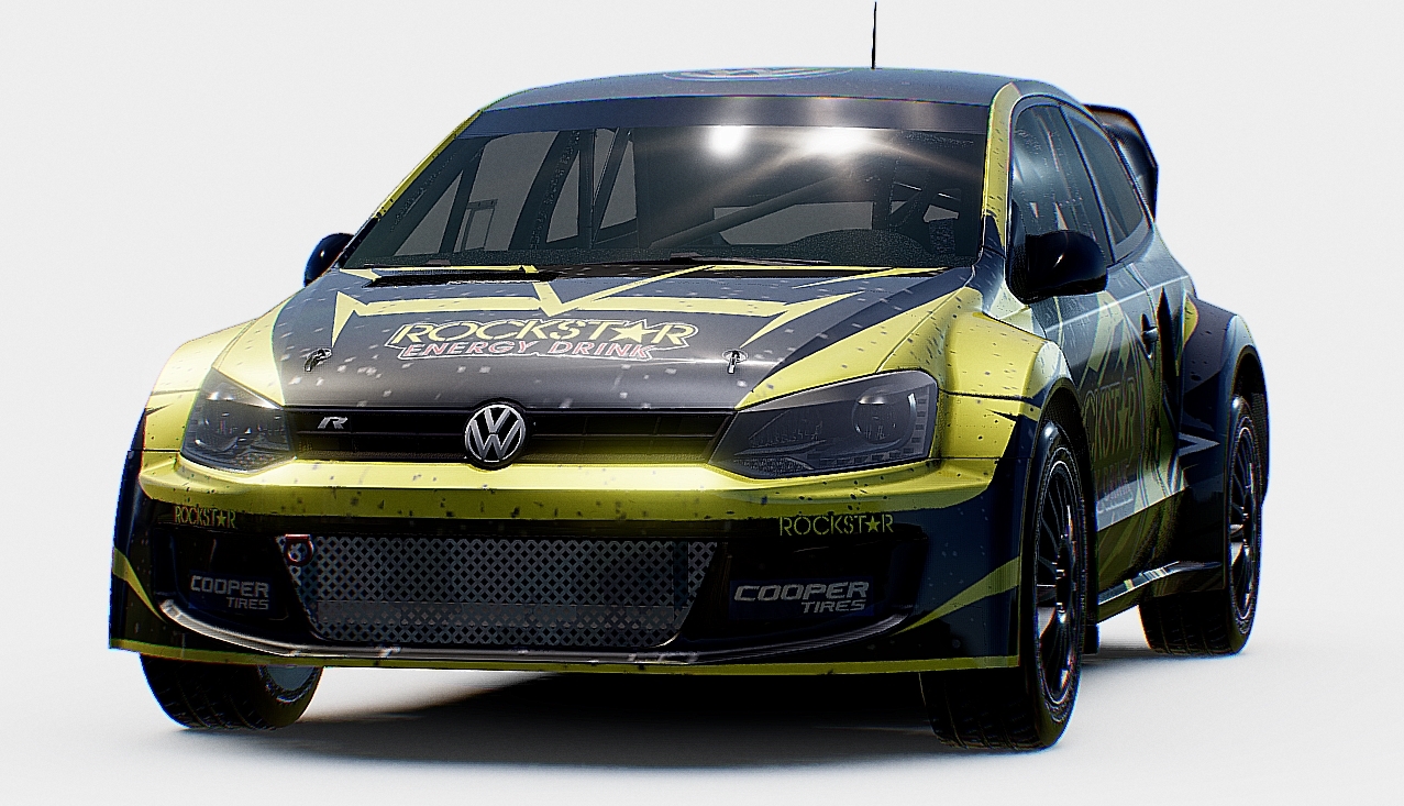 Volkswagen Polo R WRX 3d model