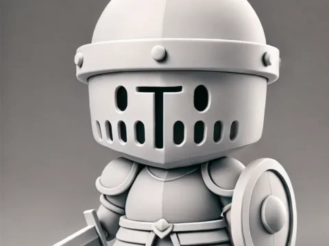 little kight 3d model