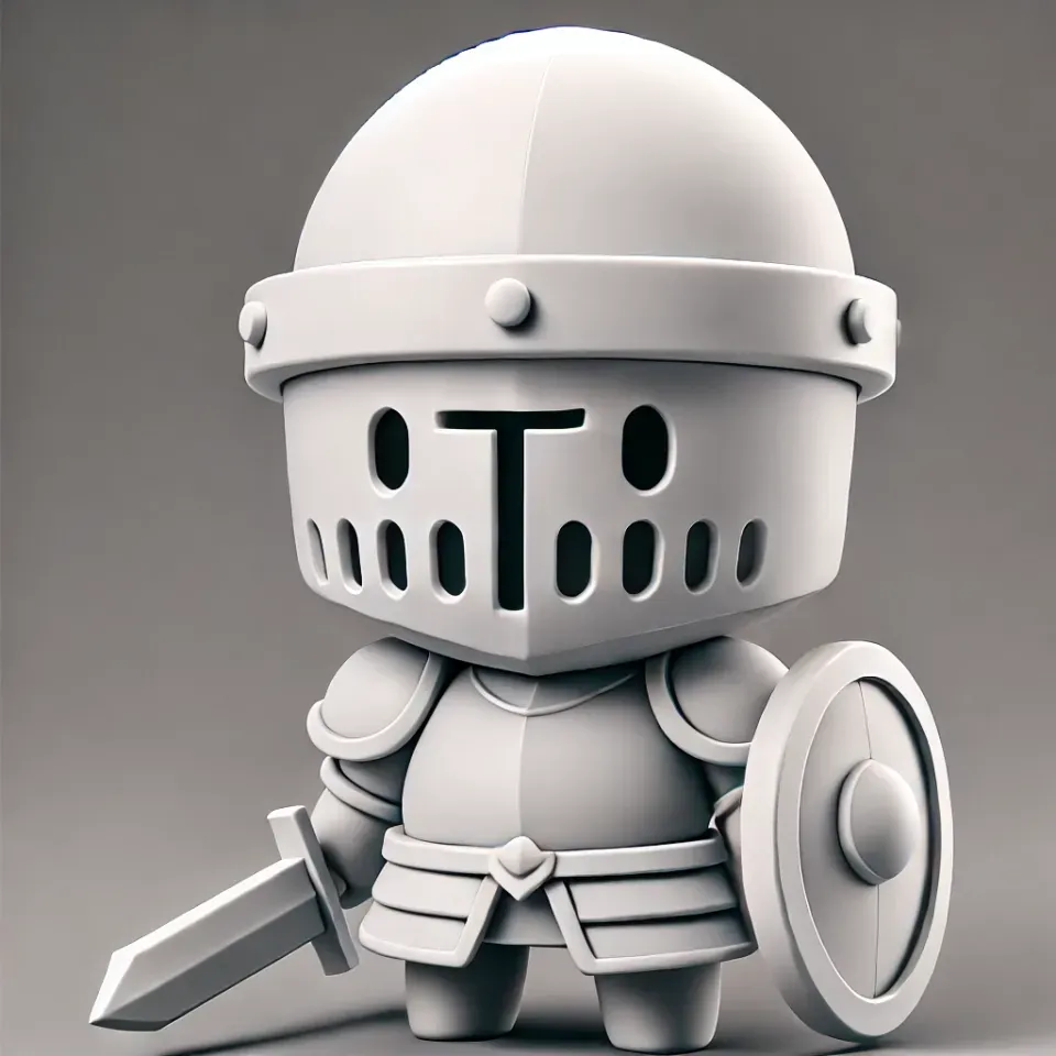 little kight 3d model