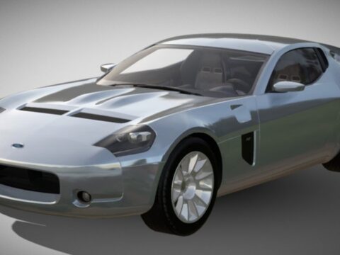 2005 Ford Shelby GR-1 Concept 3d model