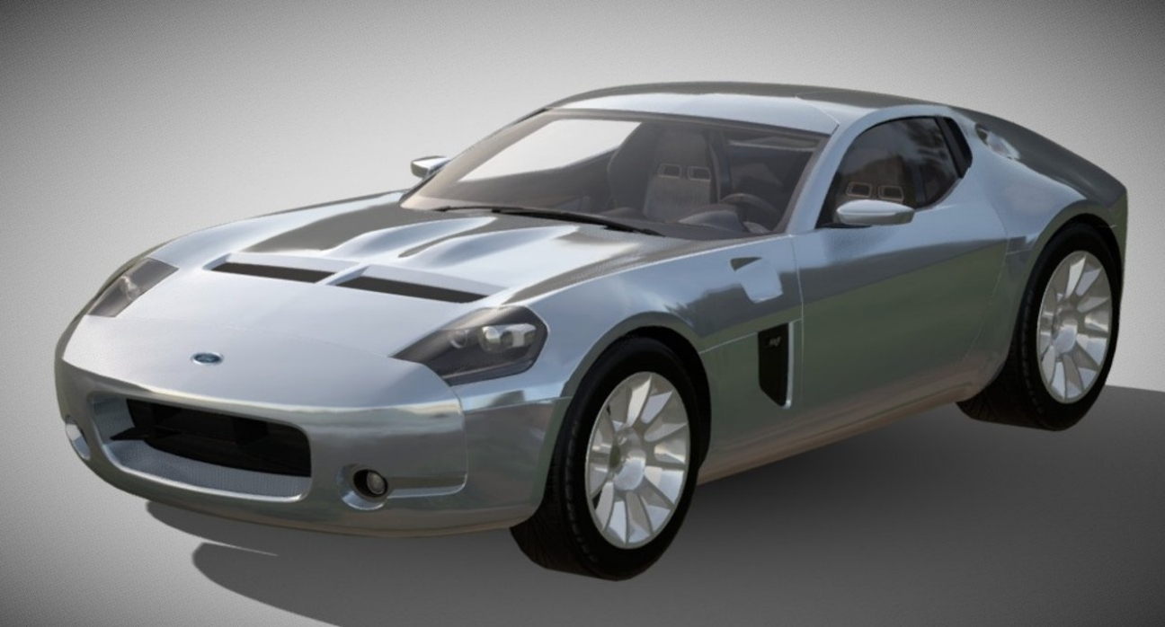 2005 Ford Shelby GR-1 Concept 3d model