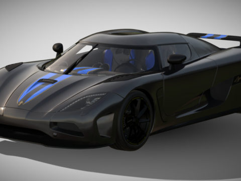 2011 Koenigsegg Agera 3d model