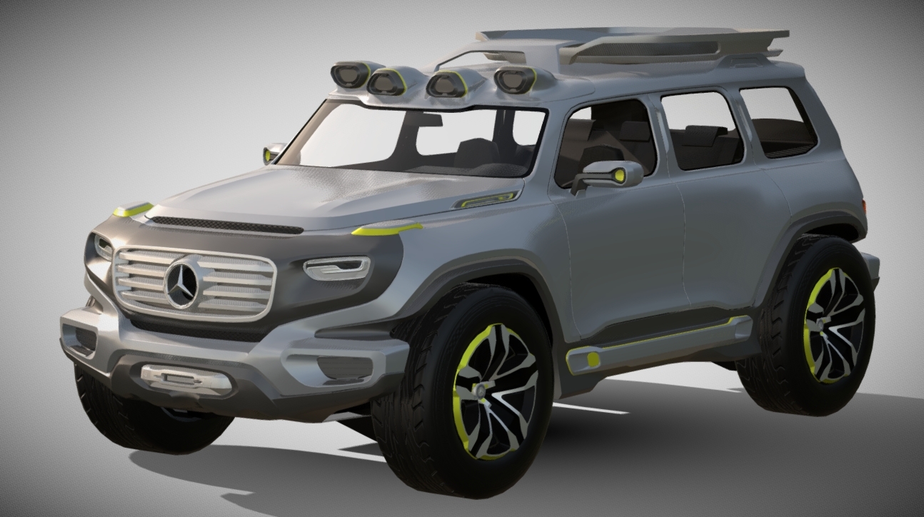 2012 Mercedes-Benz Ener-G-Force Concept 3d model