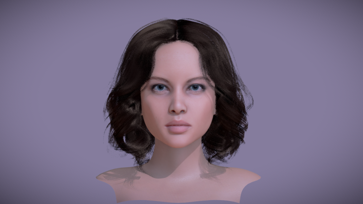Angelica 3d model