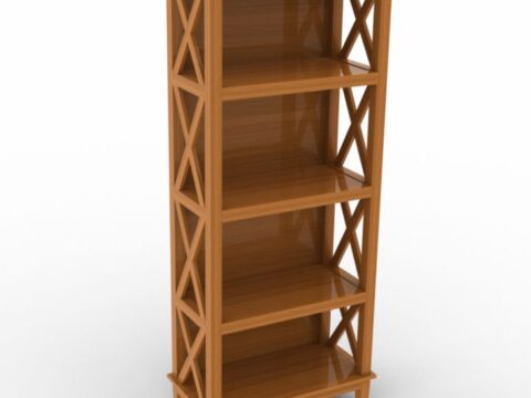 Ashley Burkesville Bookcase 3d model