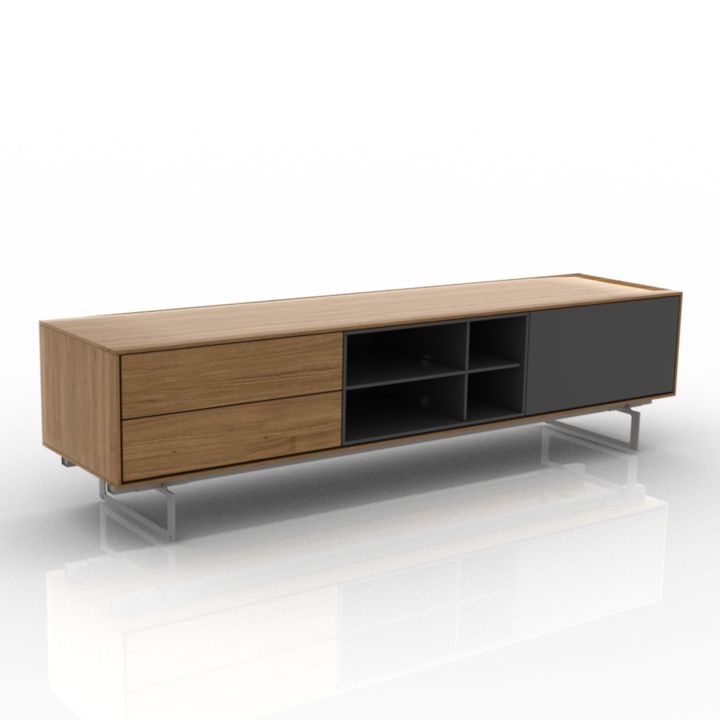 Aura Media Unit TV stand 3d model
