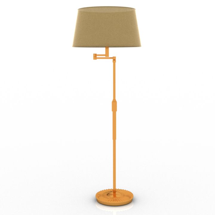 BAKER CIRCA Jazz-Terrazo Floorlamps 2 3d model