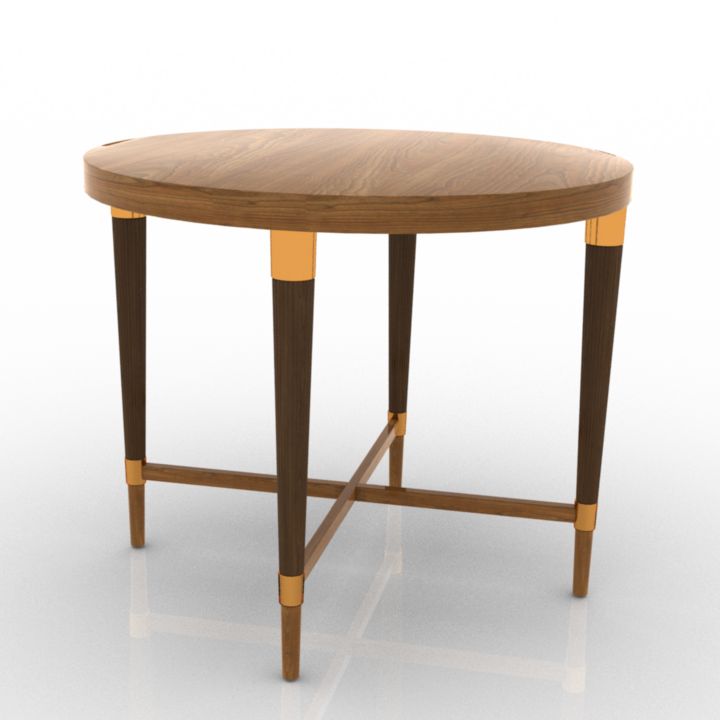 Baker Affinity Table 3d model