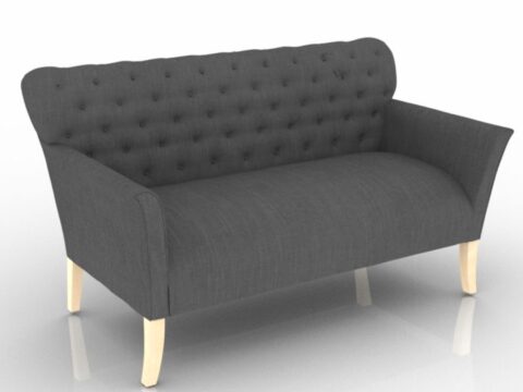 Beaudan 2 Seater Sofa BROSA FURNITURE 3d model
