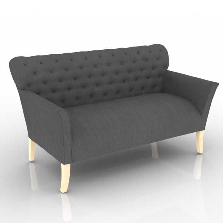 Beaudan 2 Seater Sofa BROSA FURNITURE 3d model