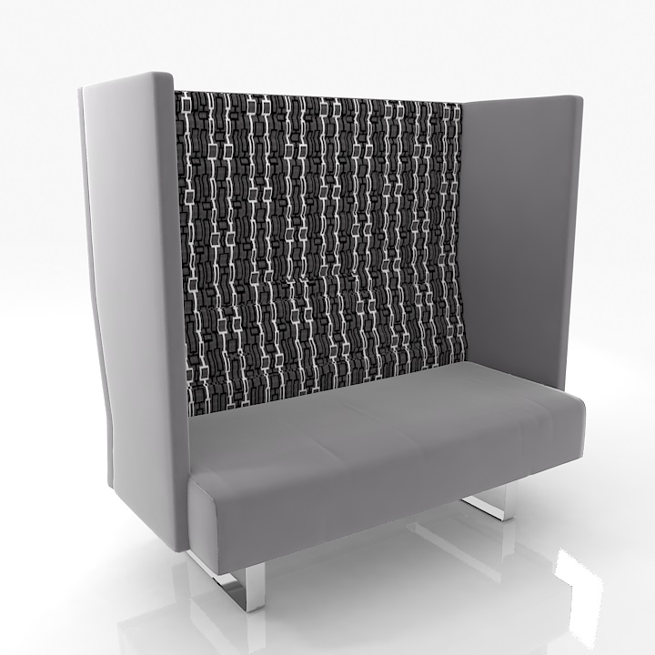 Brizley office sofa 3d model