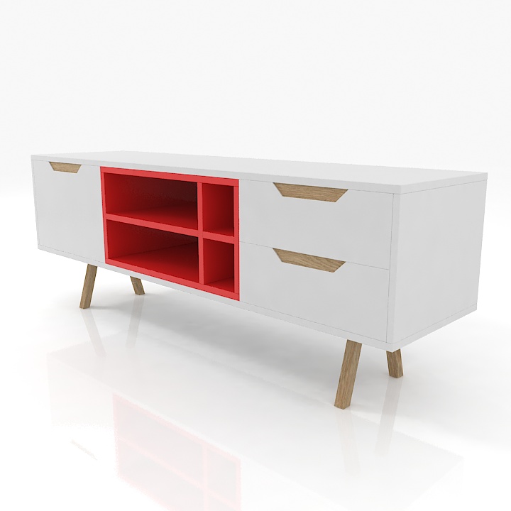 COSMORELAX Drake TV Stand 3d model