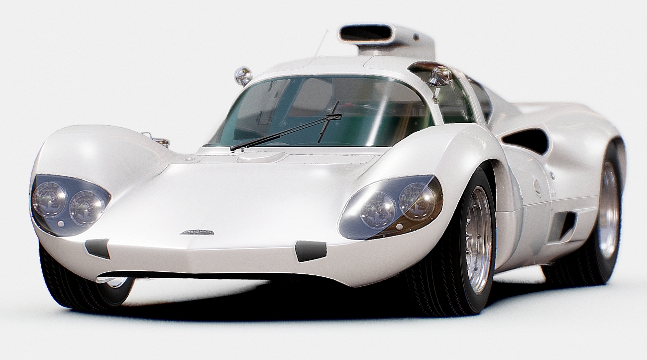 Chaparral 2D 1966 3d model