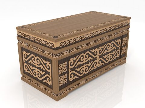 Chest Classic KZ 3d model
