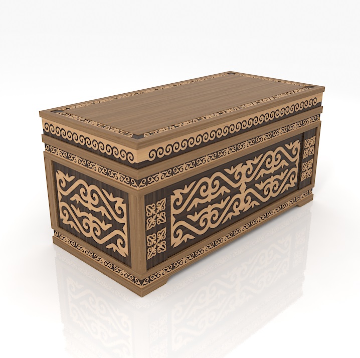 Chest Classic KZ 3d model