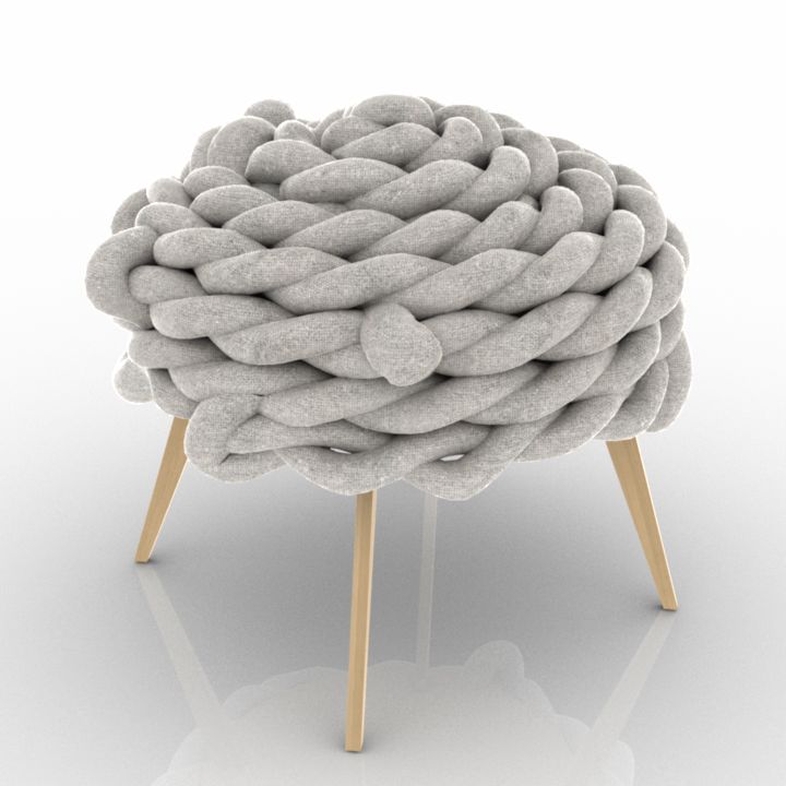 Cloud Stool by Studio Joon&Jung 3d model