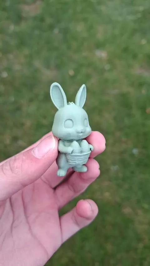 Cute Easter bunny 3d model
