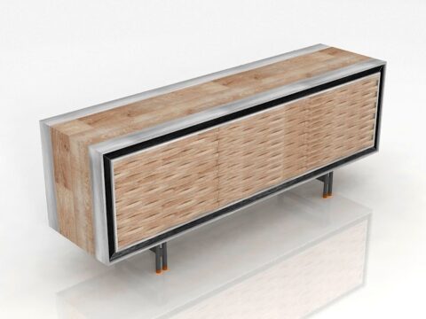 Dale Italia A-612 Sideboard Commode TV stand 3d model