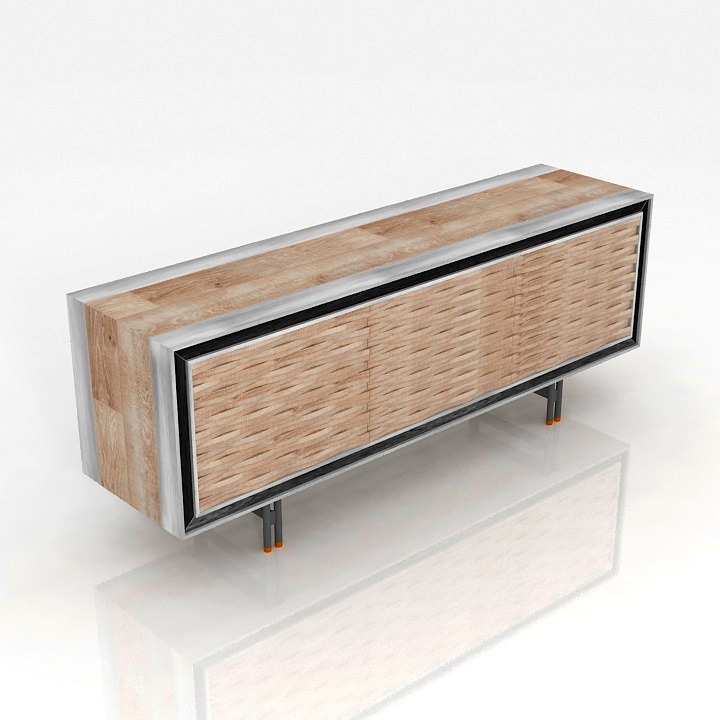 Dale Italia A-612 Sideboard Commode TV stand 3d model