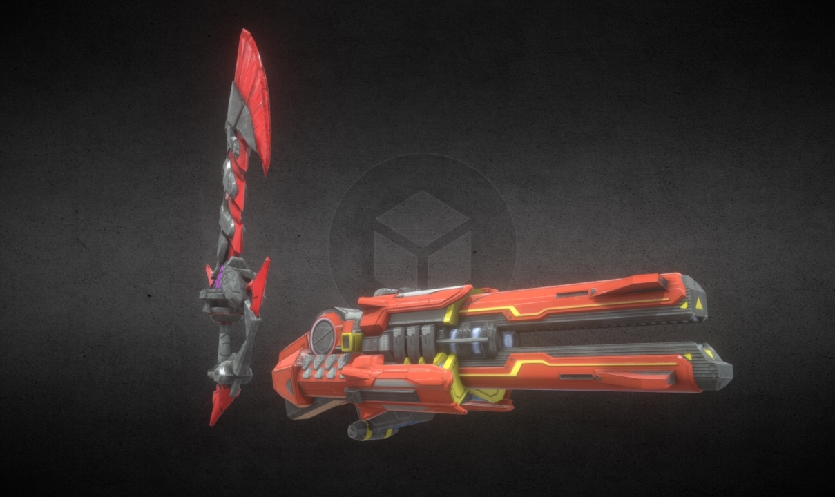 Dead end weapons 3d model