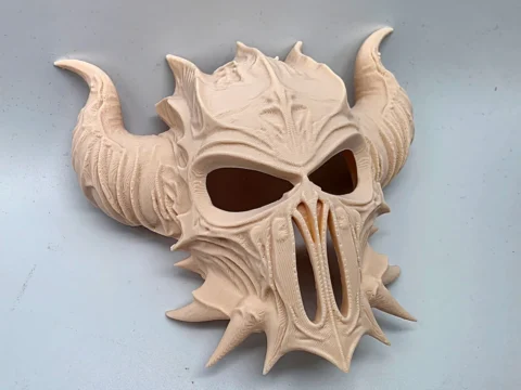 Demon Mask 3d model
