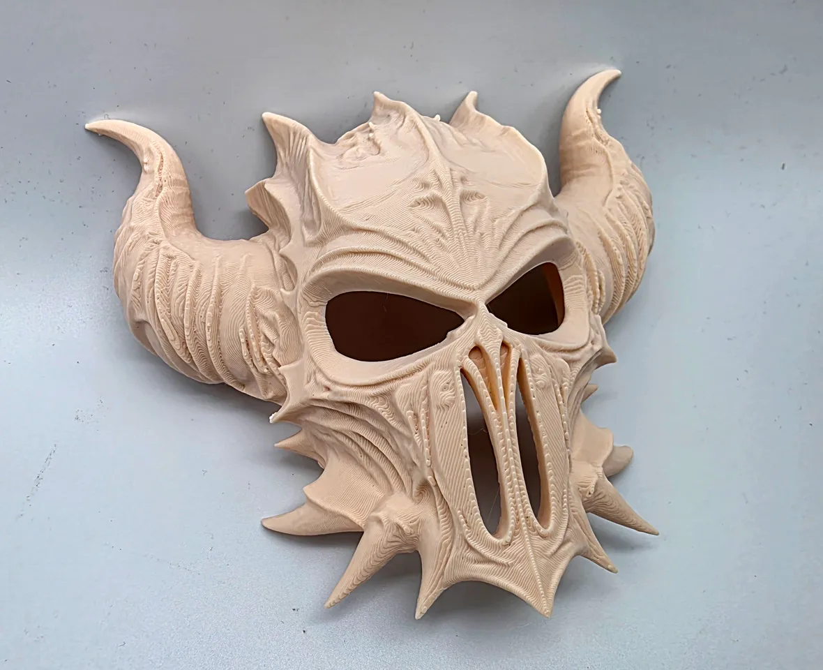 Demon Mask 3d model