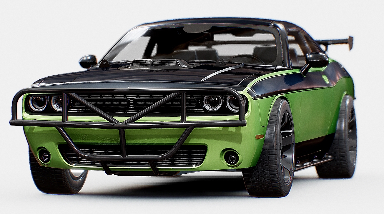 Dodge Challenger RT 3d model
