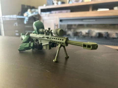 Dummy 13 - Heavy Sniper rifle 3d model